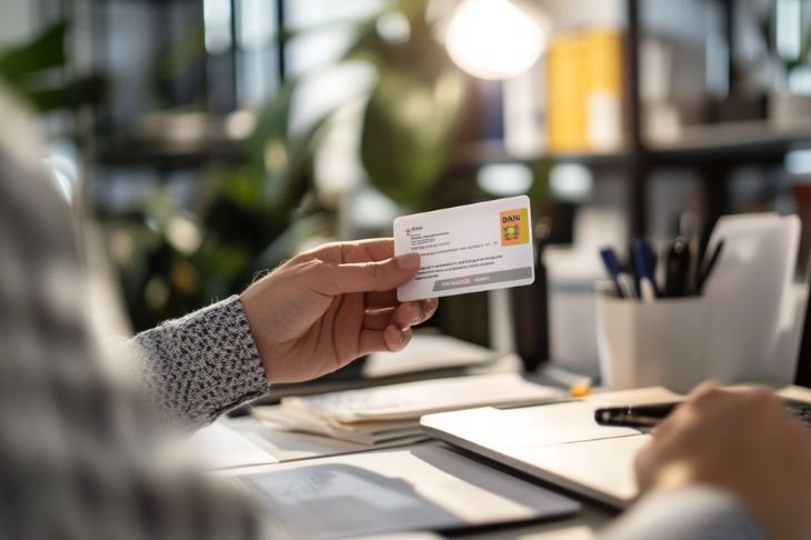 DNI cuando te entregan un paquete